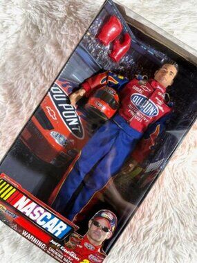 Vintage NASCAR Jeff Gordon 24 Roach Champs Dupont Racing Doll